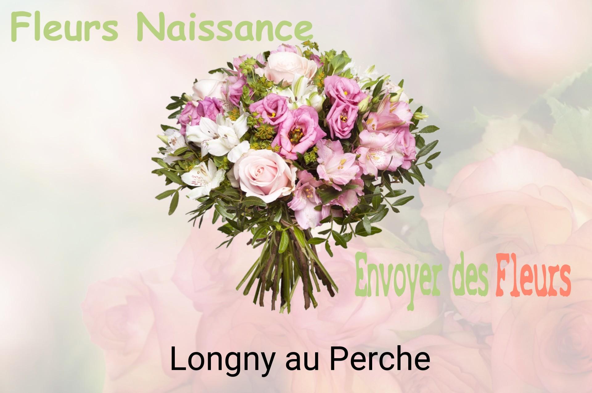 Bouquet de fleurs de naissance livré à Longny-au-Perche